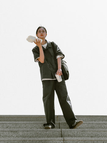City Summer Light Banding Pants (Beige)