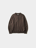 Daily Wool Round Cardigan (Brown)
