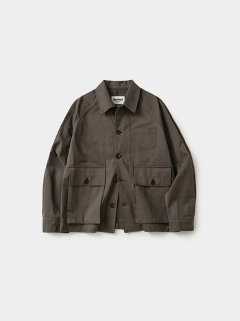 City Worker French Jacket (Ash Brown)