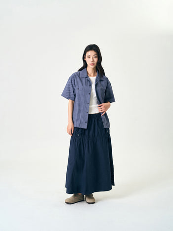 Light String Tiered Skirt (White)