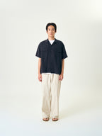 Double Pocket Slub Shirts (Brown)