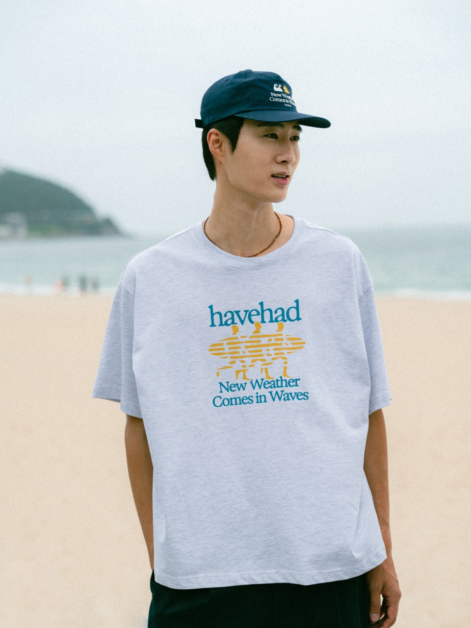 Chasing Waves Tee (Ash)