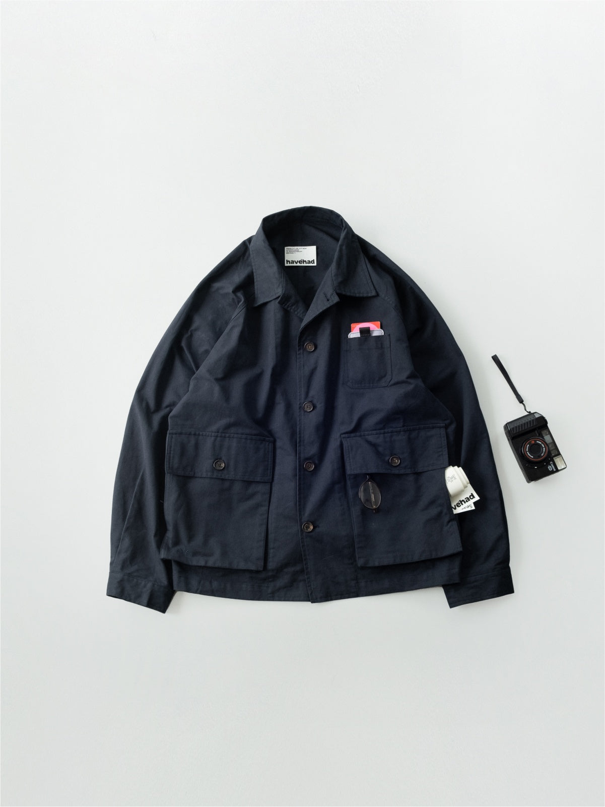 City Worker French Set-up (Navy) — set overview