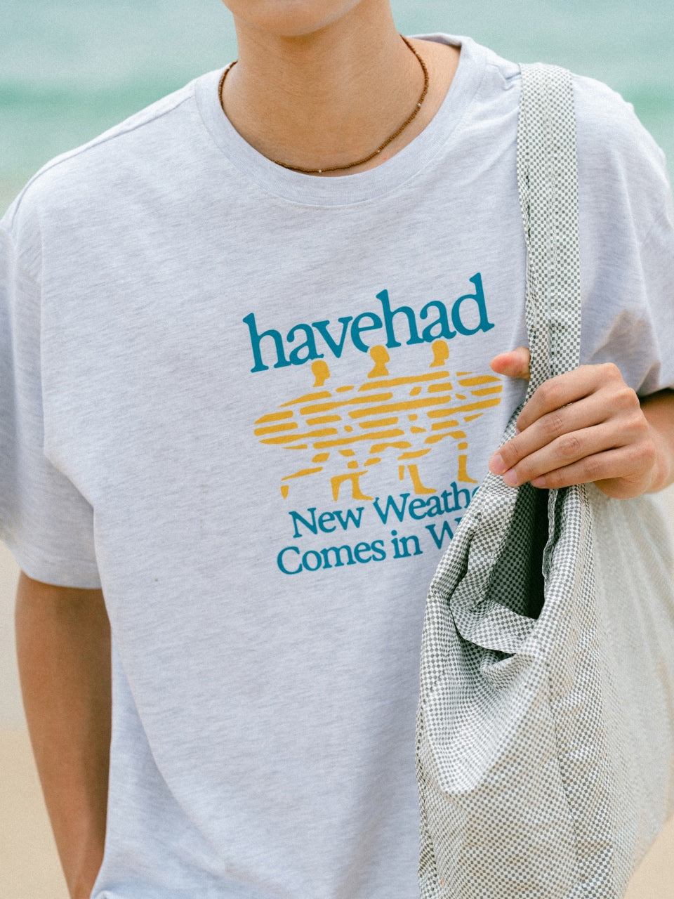 Chasing Waves Tee (Ash)