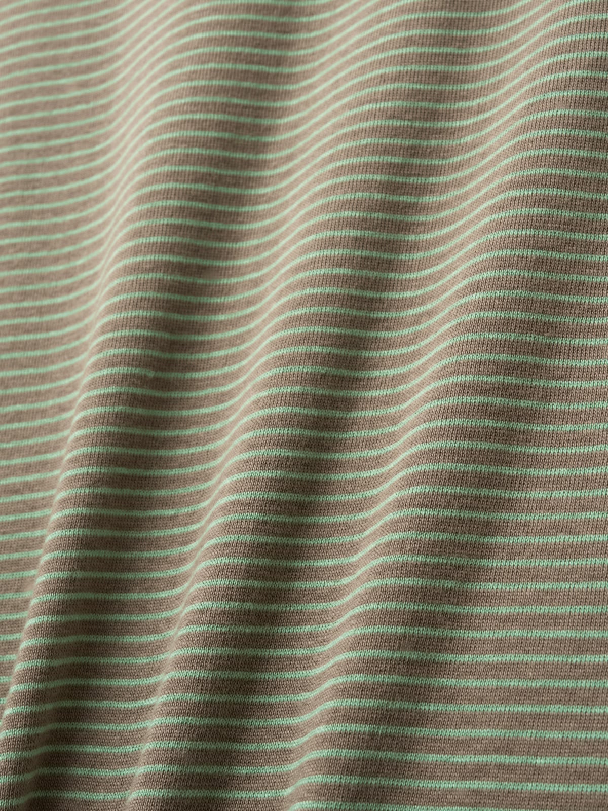 Classic Stripe Tee (Brown)