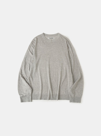 Daily Crewneck Sweater (Melange Gray)