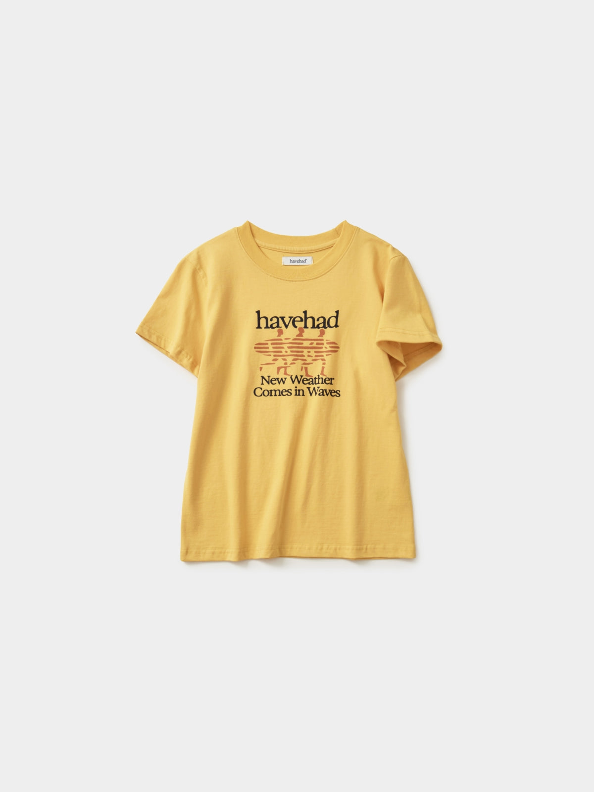 Chasing Waves Tee (Yellow)