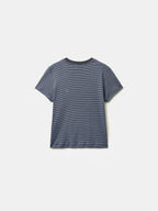 Classic Stripe Tee (Charcoal)