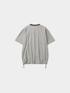 Relaxed Half Stripe String Tee (Stripe White)