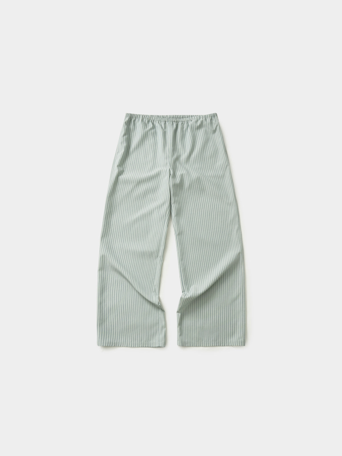 Easy Stripe Banding Pants (Stripe Olive)