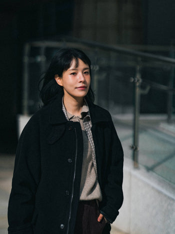 City Wool Half Coat (Black)