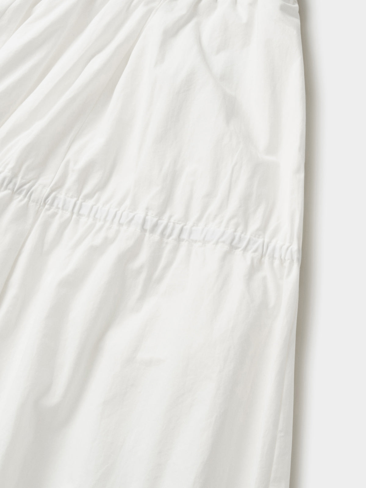 Light String Tiered Skirt (White)
