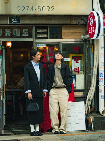 City Worker French Jacket (Khaki Gray)