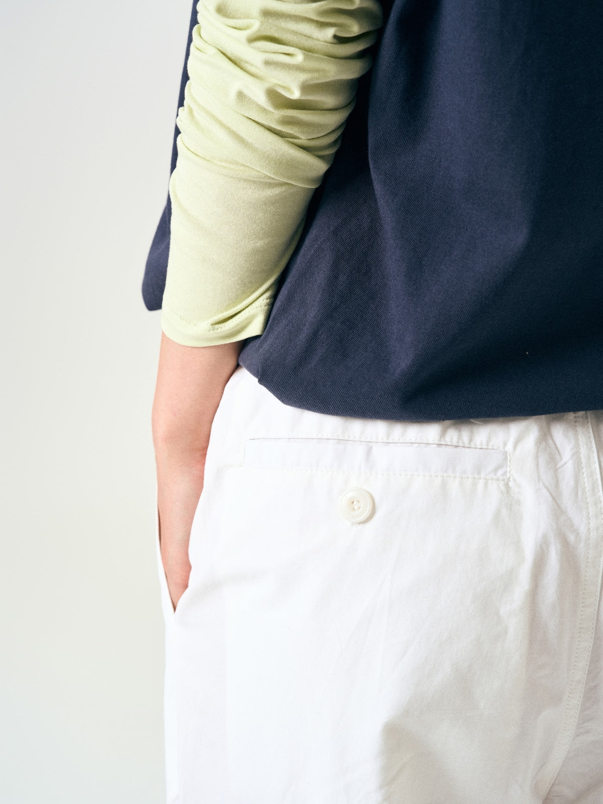 Light String Easy Pants (White)