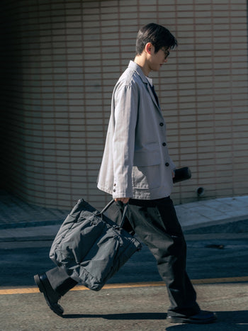 City Worker Club Jacket (Blue Gray)