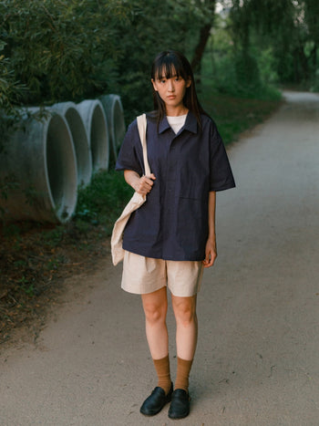 City Summer Light Banding Shorts (Navy)