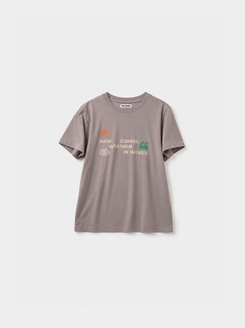 Weather in Waves Tee (Smoky Beige)
