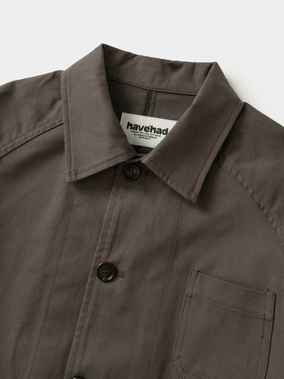 City Worker French Jacket (Ash Brown)