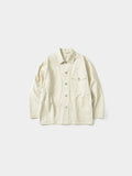 Twill Cotton Chore Jacket (Ecru)