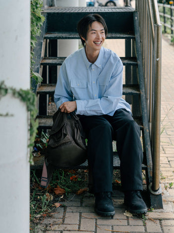 Oxford Work Shirts (Stripe Blue)
