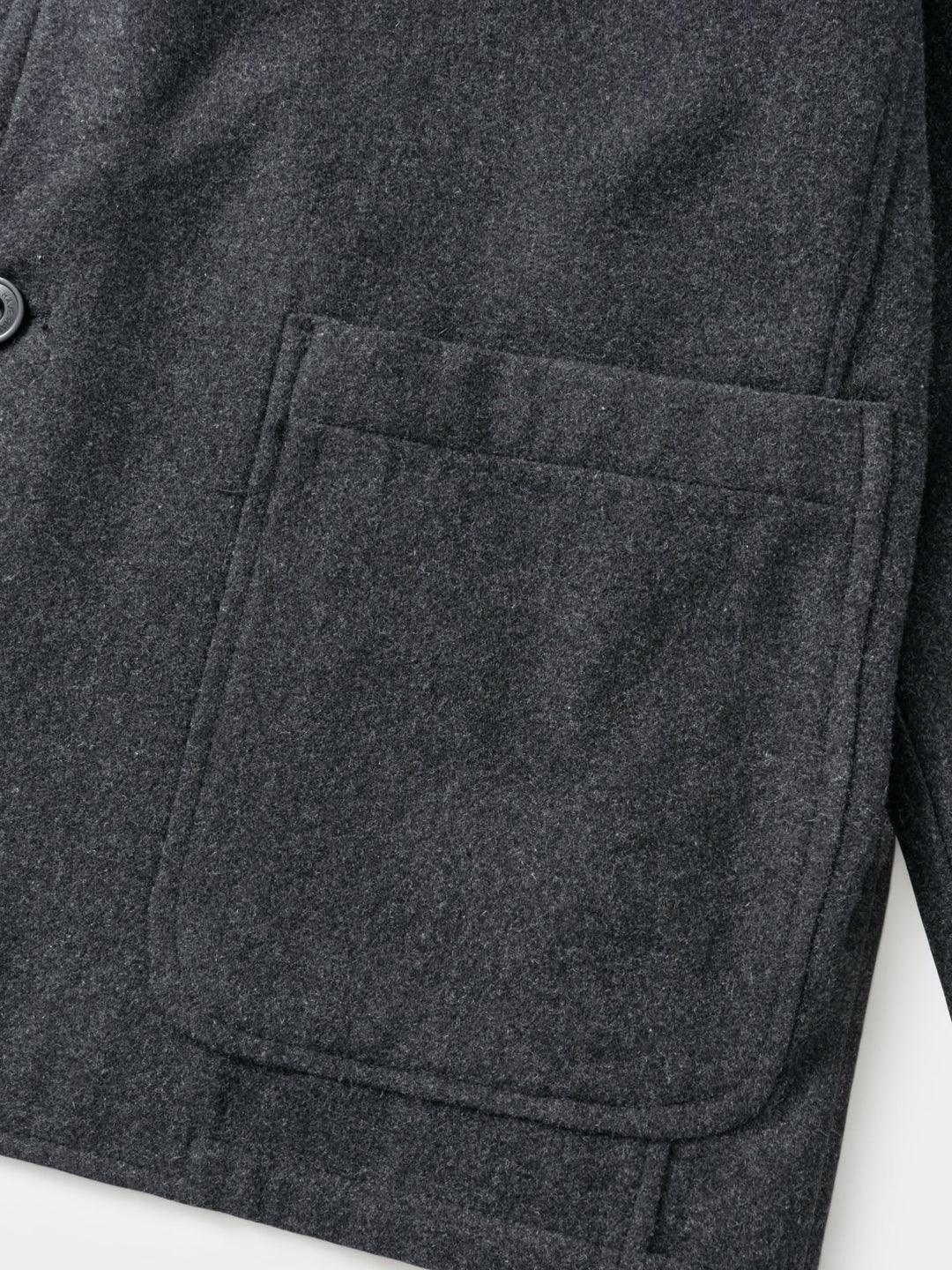 City Light Wool Club Jacket (Charcoal)