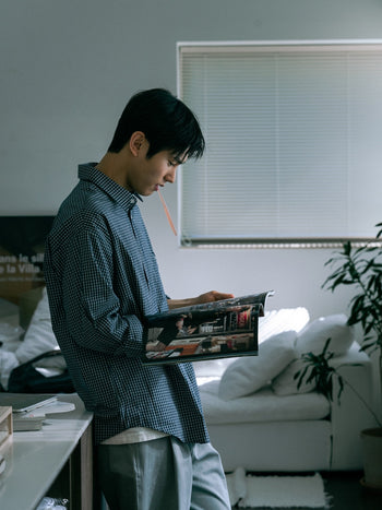 Daily Classic Check Shirts (Check Green)