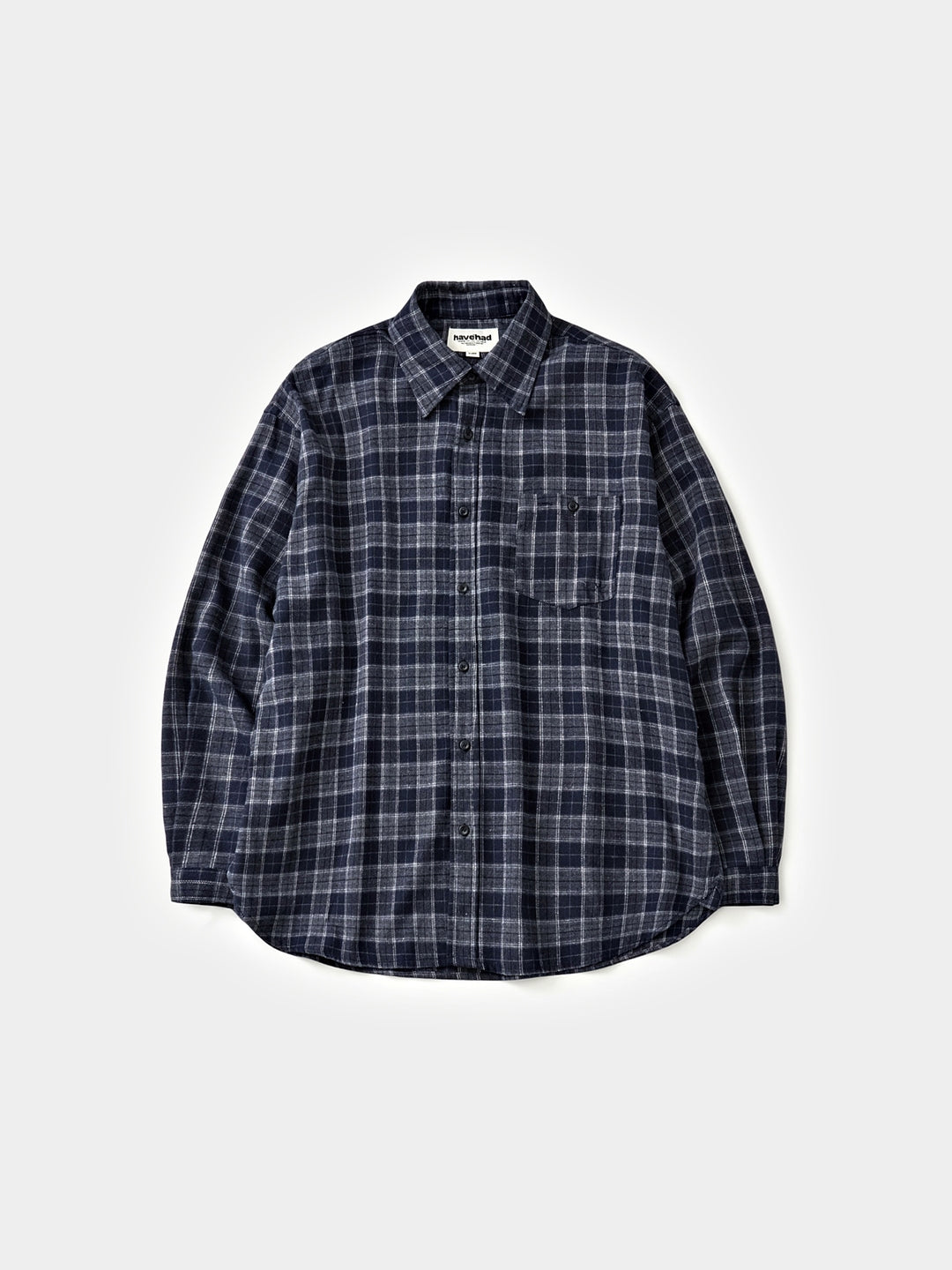 Soft Flannel Shirts (Check Navy)