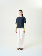 Light String Easy Pants (Navy)