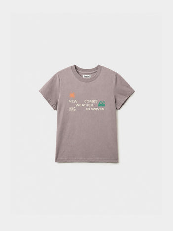 Weather in Waves Tee (Smoky Beige)