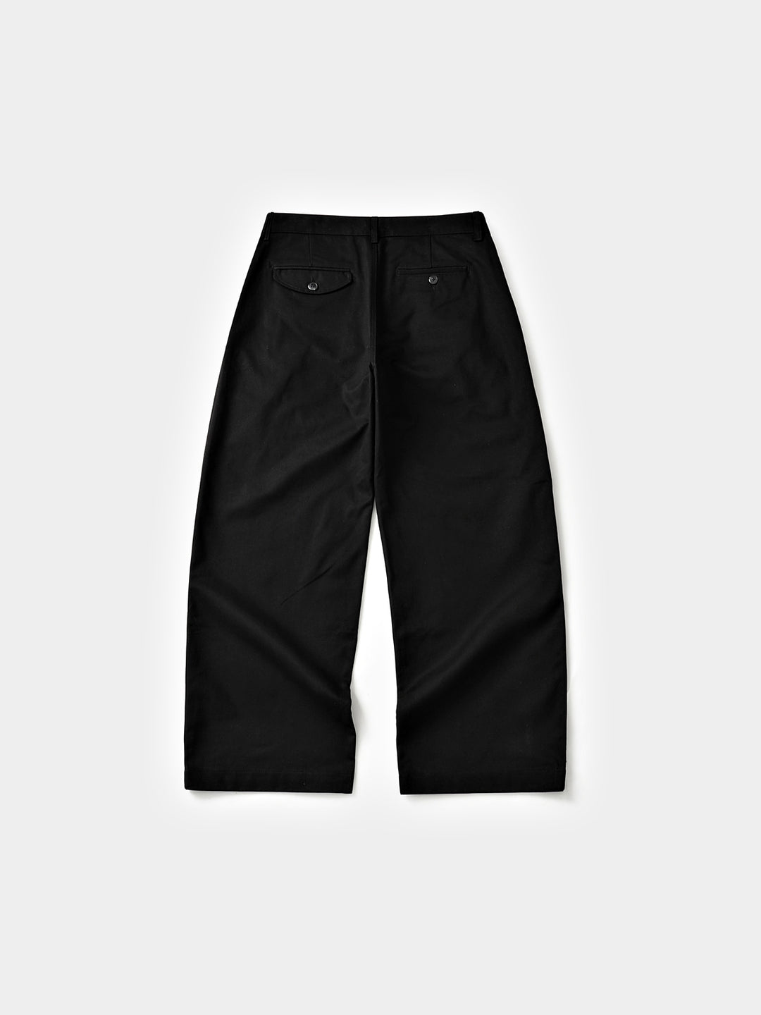 Everyday Pin-tuck Chino Pants (Black)