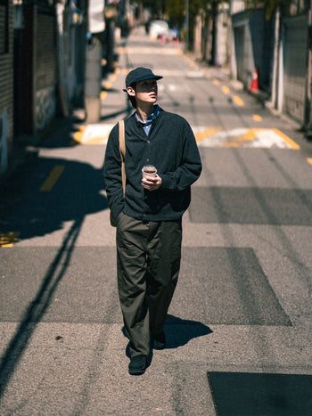 Classic Check Longbill Cap (Brown)