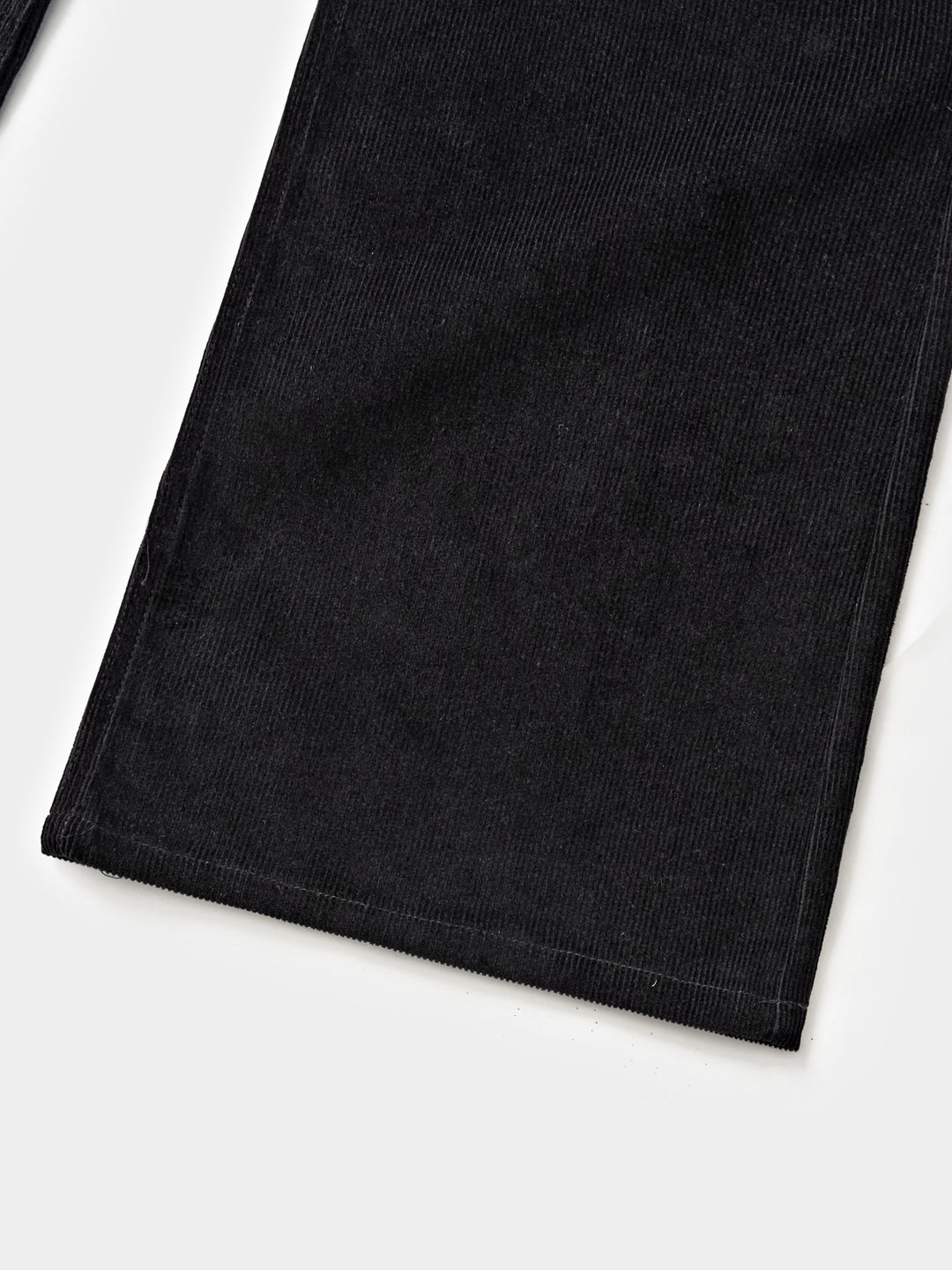 Flare Corduroy Pants (Black)