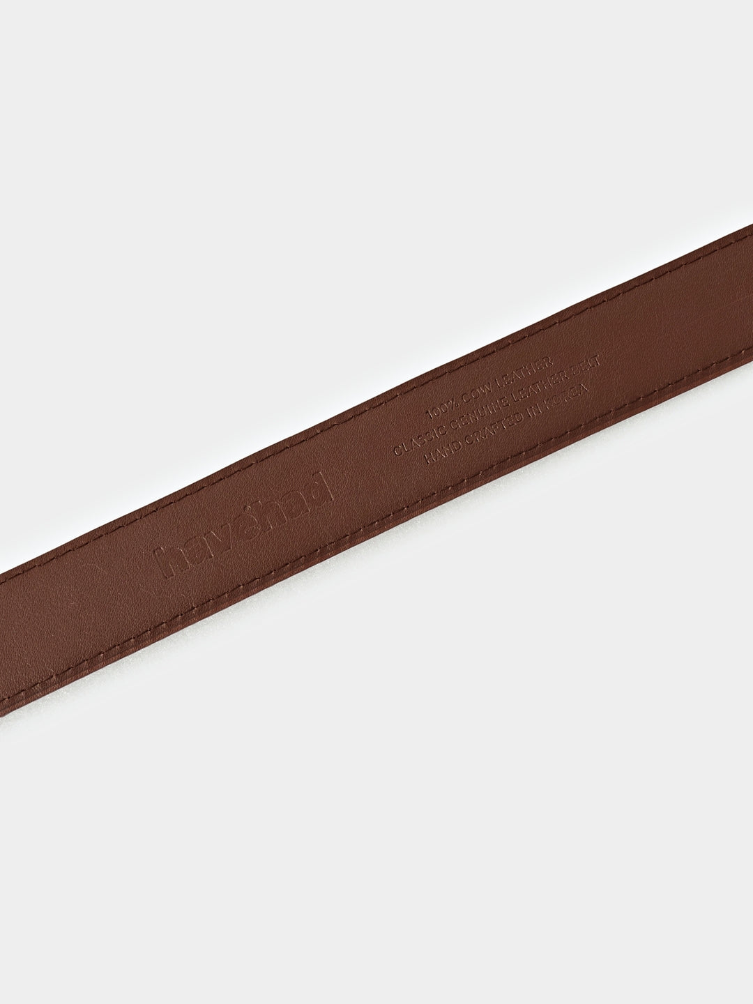 Classic Leather Belt (Brown)