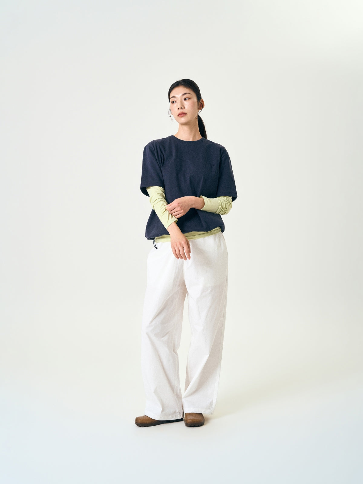 Light String Easy Pants (White)