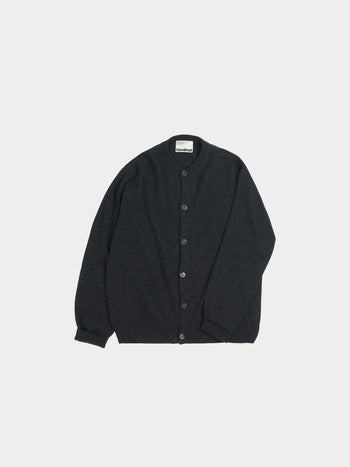 Light Wholegarments Cardigan (Charcoal)