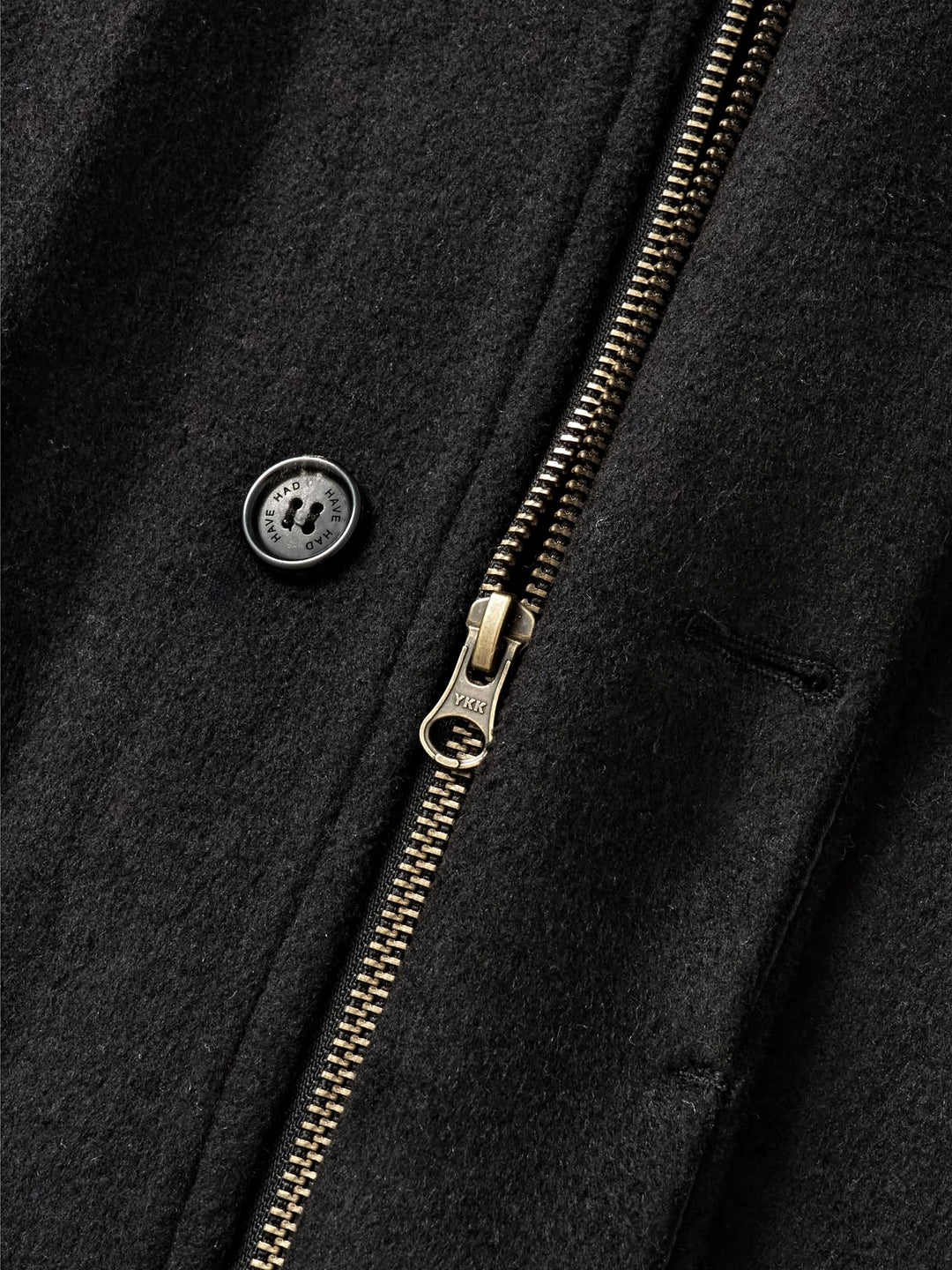 City Wool Half Coat (Black)