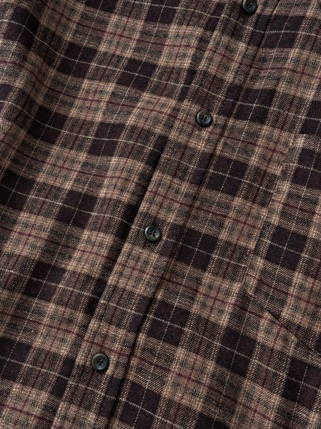 Soft Flannel Shirts (Check Brown)