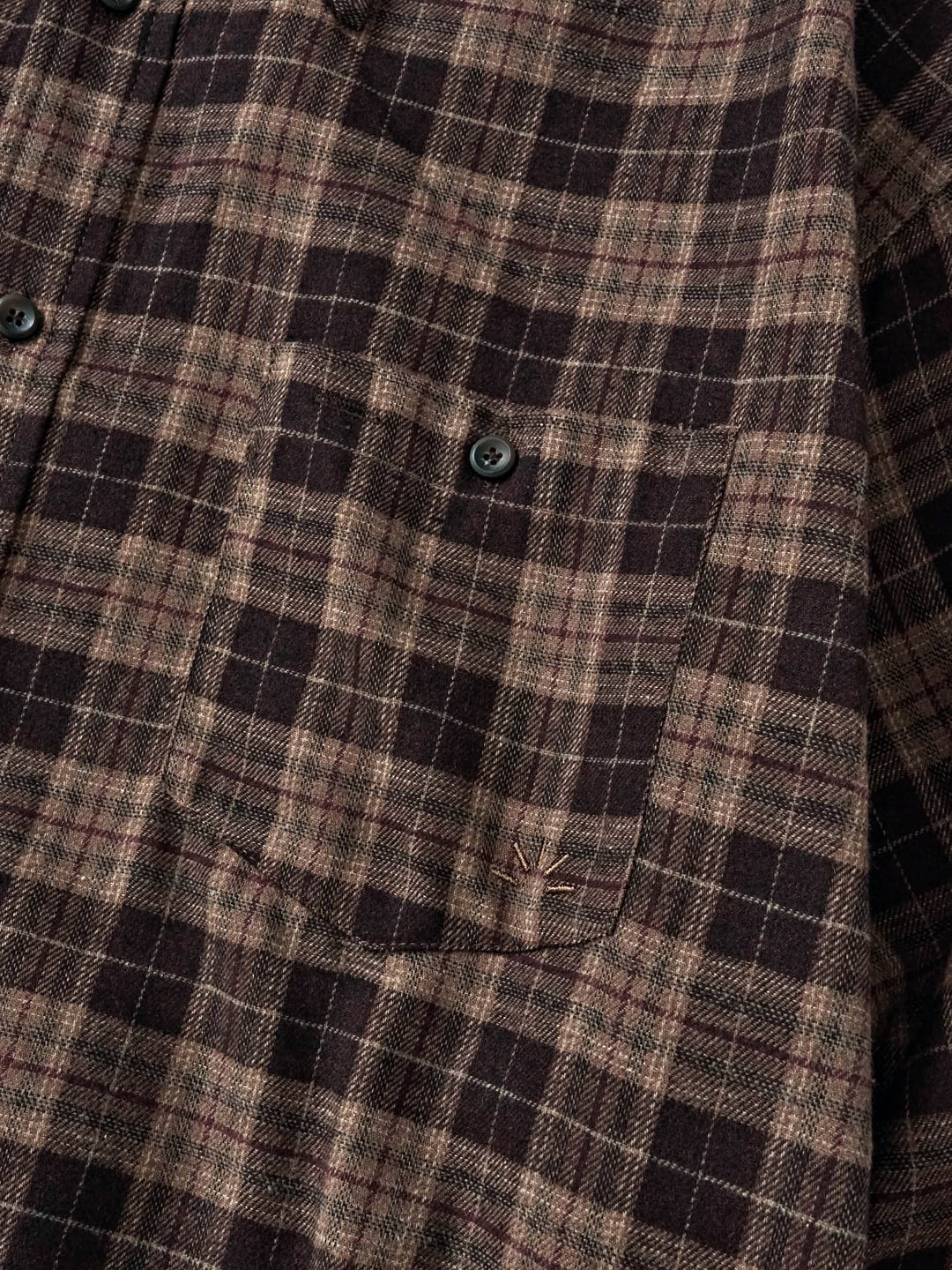Soft Flannel Shirts (Check Brown)