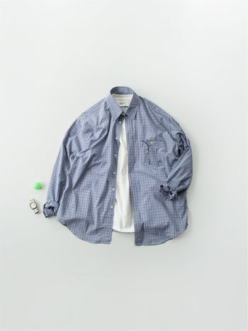 Classic Comfort Check Shirts (Classic Blue)