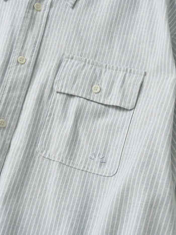 Oxford Work Shirts (Stripe Blue)