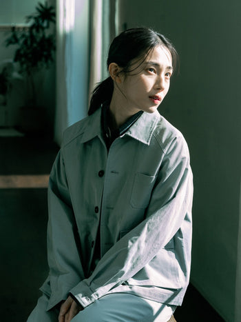 City Worker French Set-up (Blue Gray)