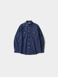 Double Pocket Denim Shirts (Denim Navy)