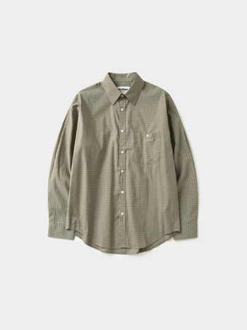 Everyday Classic Check Shirts (Olive)