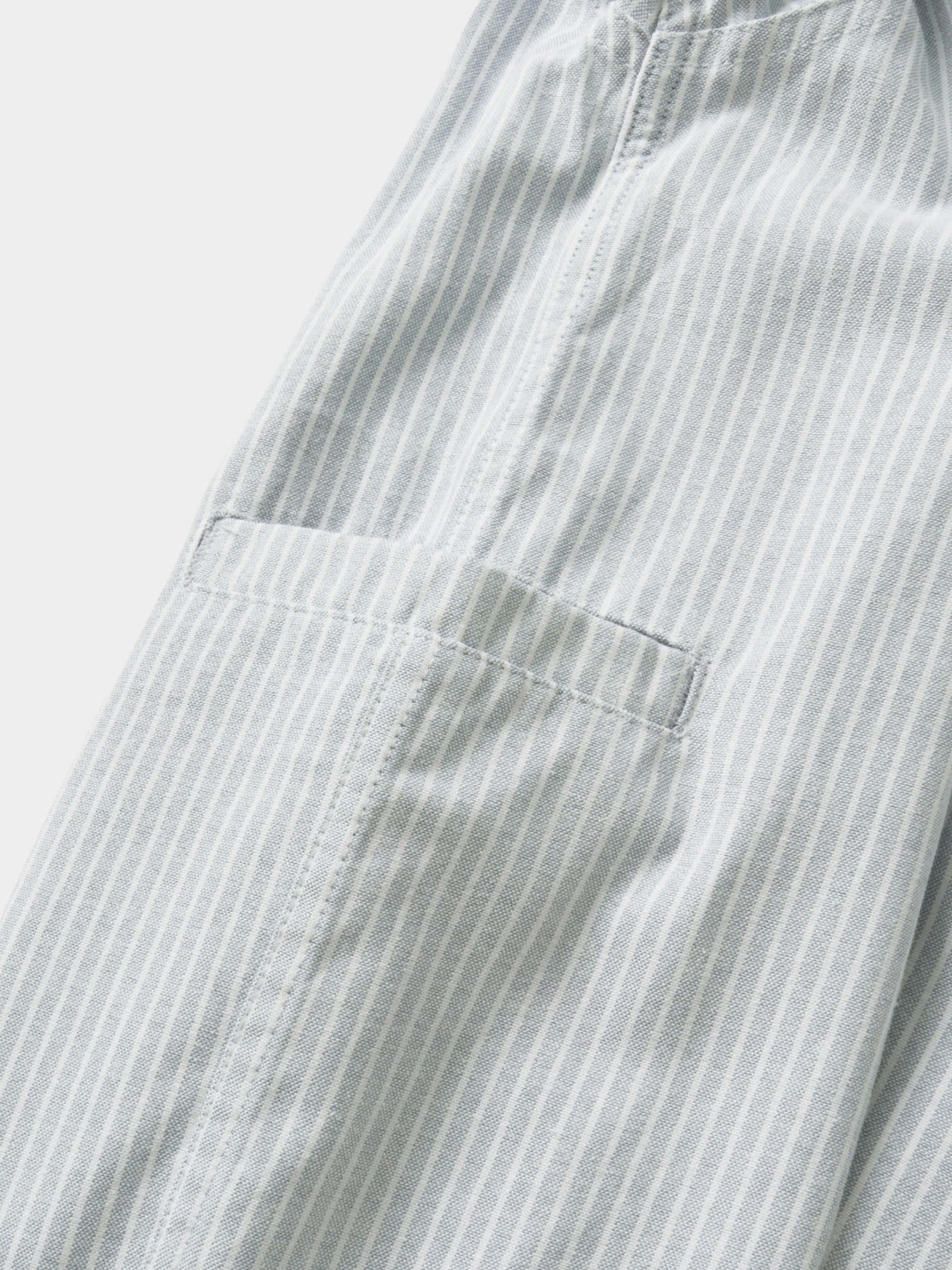 Oxford Work Shirts (Stripe Blue)