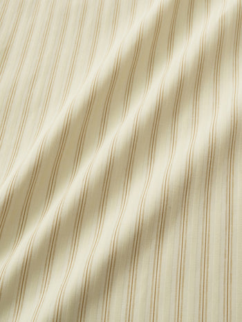 Easy Stripe Banding Pants (Stripe Ivory)