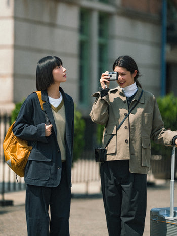 City Worker Club Jacket (Khaki Gray)