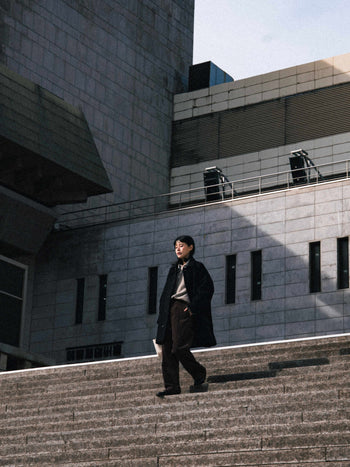 City Wool Half Coat (Black)