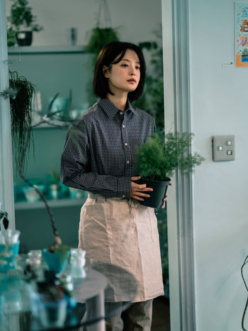 Daily Classic Check Shirts (Check Navy)