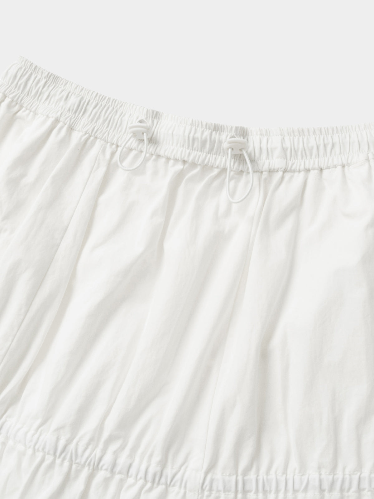 Light String Tiered Skirt (White)