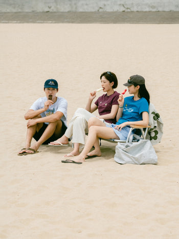 Sea&Sun Washed Pin-tuck Shorts (Navy)